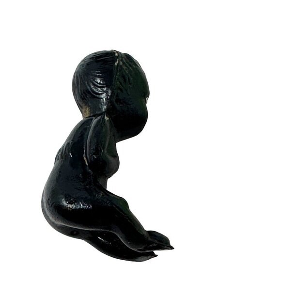 Uncas Toy Ring Complete Set Cat Box Black Baby Doll Patent 1643421 Vintage USA - Picture 14 of 16